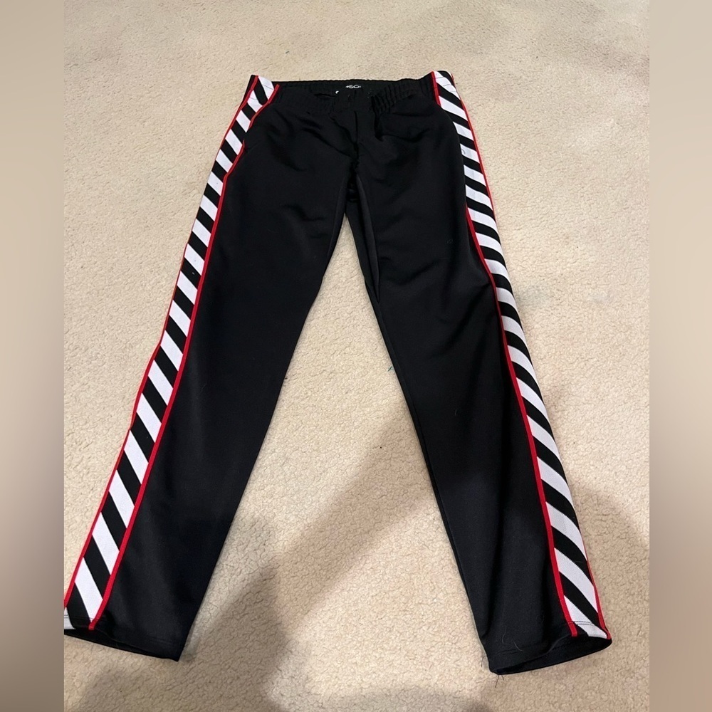 Carbon Womens Medium Black Elastic Waist/Pockets Jogger Pants.  EUC